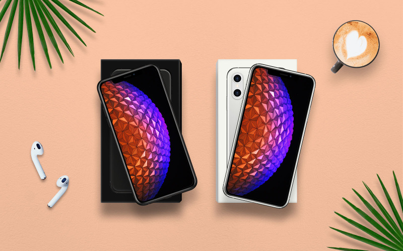 Download Мокап для продукта "Mobile with Box product mockup" / Mobile with Box product mockup - Мокап для продукта на тему графика mobile,with,box,psd,mockups,mockup,apple,android,iphone,website,graphic,presentations,branding,app,application