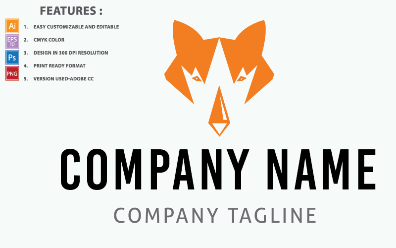 Download Шаблон логотипа "Wolf Head Vector Design Logo Template" / Wolf Head Vector Design Logo Template - Шаблон логотипа на тему графика wild,illustration,animal,face,wolf,nature,art,graphic,emblem,vector,logo,design,modern,head,sign,icon,mascot,strength,symbol,template