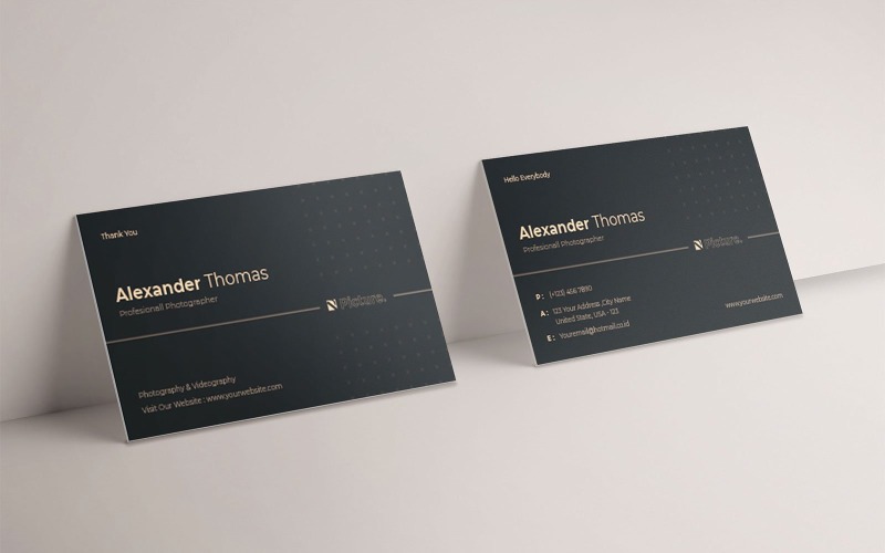 Download Фирменный стиль "Photography Business Card AC - Corporate Identity Template" / Photography Business Card AC - Corporate Identity Template - Фирменный стиль на тему графика business,company,print,paper,design,promotion,photography,creative,elegant,modern