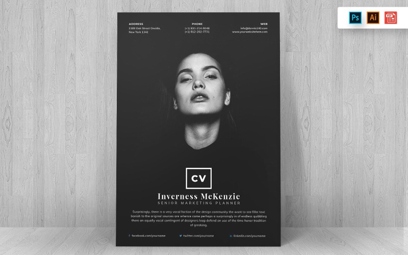 Modello di curriculum CV aziendale