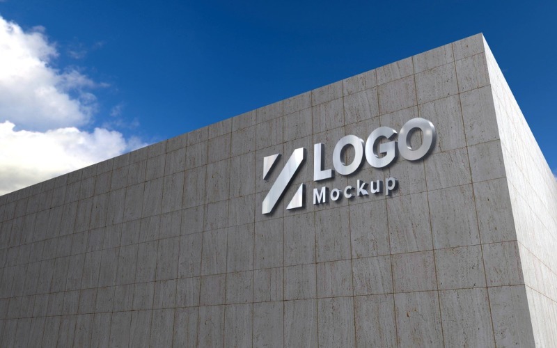 Download Мокап для продукта "Steel Logo Mockup 3D Sign Elegant On Building product mockup" / Steel Logo Mockup 3D Sign Elegant On Building product mockup - Мокап для продукта на тему графика corporate id,logo,mockup,template,design,mock,business,up,isolated,branding,black,realistic,presentation,banner,modern,concept,brand,identity,marketing,layout