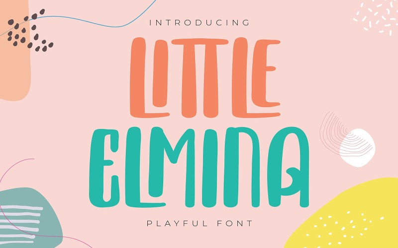 Little Elmina | Playful Font