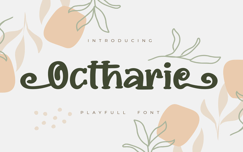 Ochtarie | Lekfull teckensnitt
