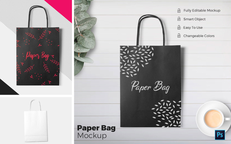 Download Paper Bag Product Mockup #148939