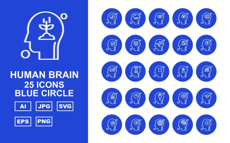 Download Набор иконок "25 Premium Human Brain Blue Circle Icon Set" / 25 Premium Human Brain Blue Circle Icon Set - Набор иконок на тему music home,alert,server,folder,location,at the rate,chat,laptop,pie,recycle bin,film,lcd,music,mail,screwdriver,mobile,reload,telephone,upload,icon