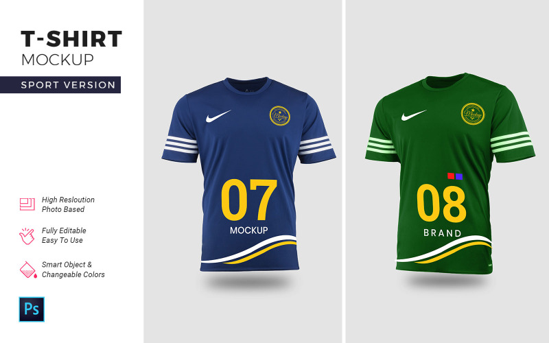Sport T-Shirt Produktmodell
