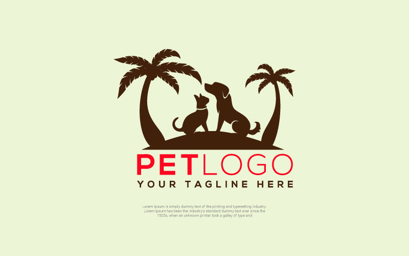 Download Шаблон логотипа "Pet Care Logo Template" / Pet Care Logo Template - Шаблон логотипа на тему графика abstract,animals,care,cartoon,cat,dog,duck,feed,goose,horse,hospital,kitten,kitty,love,pet,pet food,puppy,shelter,pet care,dog cat