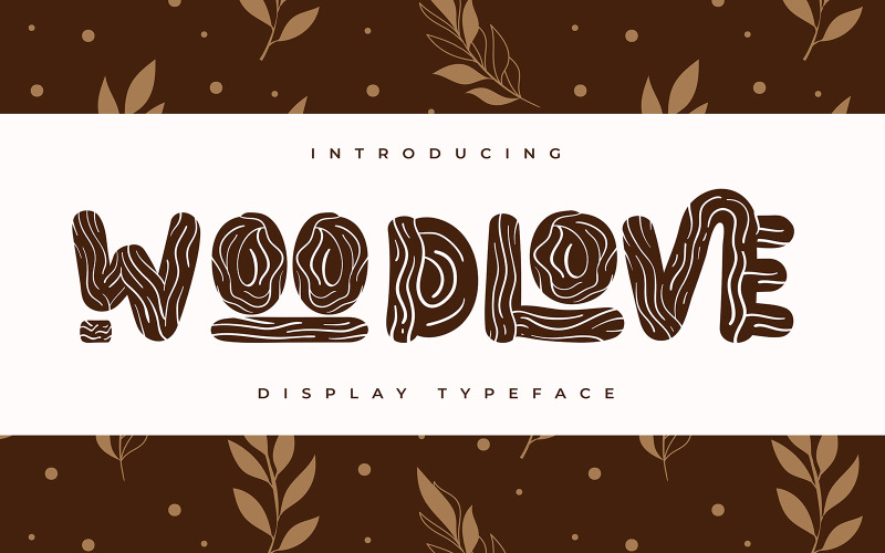 Woodlove | Visa typsnittstyp