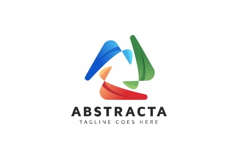 Download Шаблон логотипа "Abstract Rotation Logo Template" / Abstract Rotation Logo Template - Шаблон логотипа на тему графика 3d,abstract,blue,data,dimension,fusion,game,green,grey,internet,object,objects,red,rotation,software,solution,sphere