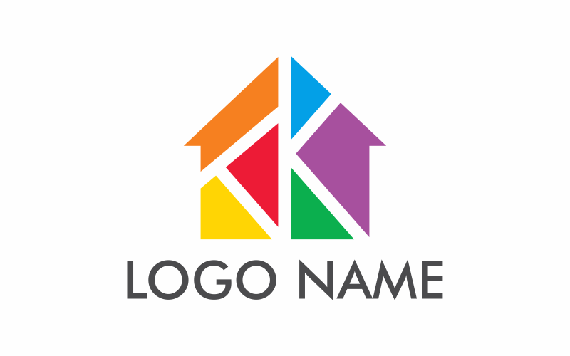 首页 colorfullLogo 模板