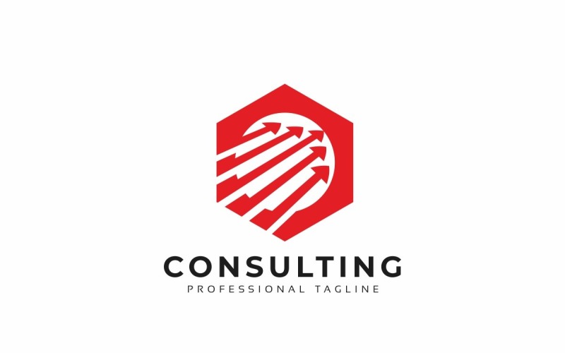 Download Шаблон логотипа "Hexagon Arrows Logo Template" / Hexagon Arrows Logo Template - Шаблон логотипа на тему графика advisor,arrow,arrows,box,brand,branding,business,consult,consulting,finance,finances,financial,firm,fund,gain,group,hexagon,increase,increasing,invest