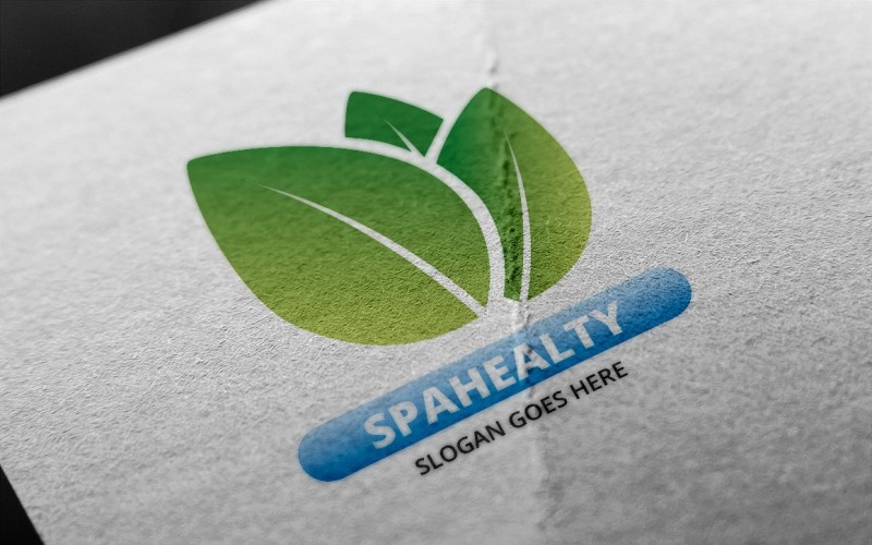 Download Шаблон логотипа "Spa healty Logo Template" / Spa healty Logo Template - Шаблон логотипа на тему графика beautiful,beauty,beauty spa,body,face,flower,foot,girls,green,hair,ladies,lady,leaf,massage,natural,natural spa,nature,nature spa,refresh,saloon