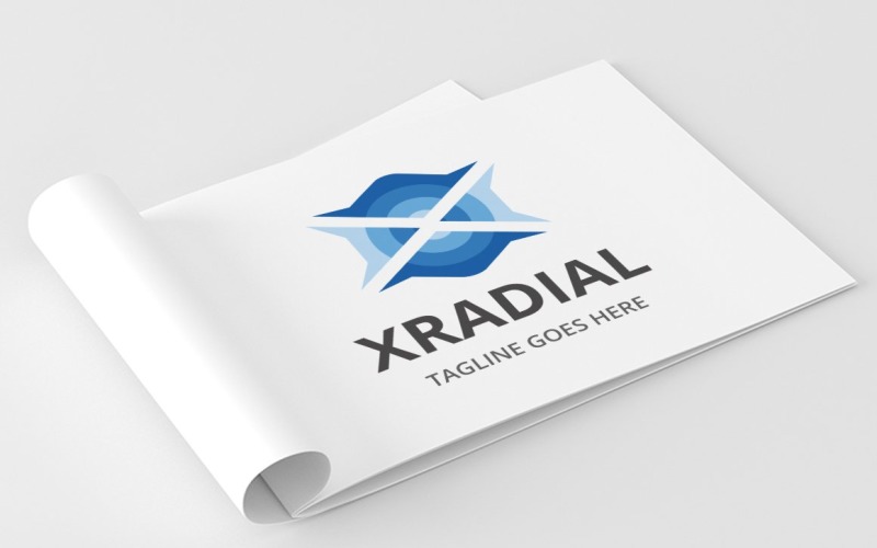 Download Шаблон логотипа "XRadial - Letter X Logo Template" / XRadial - Letter X Logo Template - Шаблон логотипа на тему графика abstract,creative,cube,data,development,game,game console,game cube,gamer,letter x,logo x,professional,radial,simple,technology,x letter,x logo,web