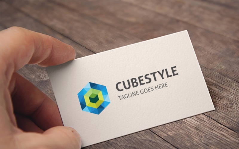 Download Шаблон логотипа "Cube Style Logo Template" / Cube Style Logo Template - Шаблон логотипа на тему графика agency,cube logo,cube style,cube technology,digital cube,digital logo,internet,media,modern,multimedia,smart cube,studio,triangle,web