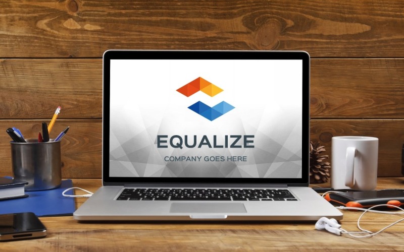 Equalize Logo Template 149511 TemplateMonster