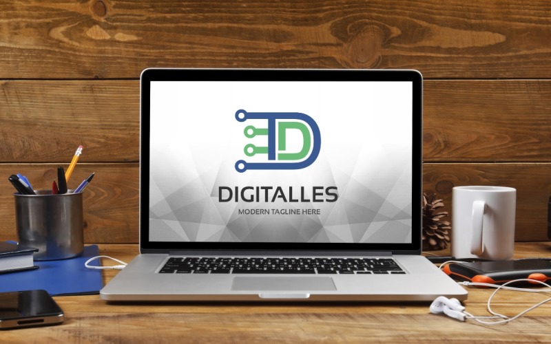 Download Шаблон логотипа "Letter D Logo Template" / Letter D Logo Template - Шаблон логотипа на тему графика d letter,data,designer,developer,development,digital,dominion,electronic,entertainment,identity,letter d,marketing,matrix,media,network,photographer,professional,real estate,studio,technologi