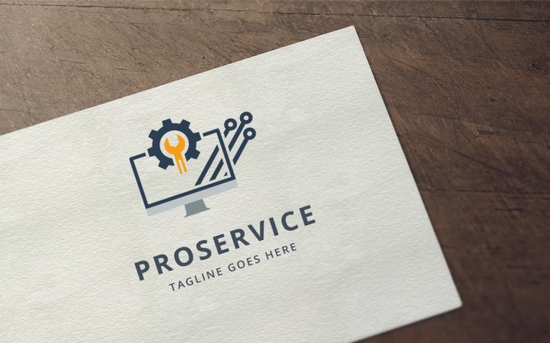Proservice Logo Vorlage