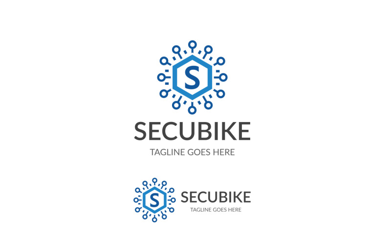 Secubike Letter S Logo Template