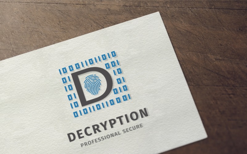 Download Шаблон логотипа "Secure Cryption - Letter D Logo Template" / Secure Cryption - Letter D Logo Template - Шаблон логотипа на тему графика application,brand,business,company,corporate,cryptography,d letter,design,enterprise,group,identity,it,letter d,logo d,logotype,media,programmer,programming,server,shield