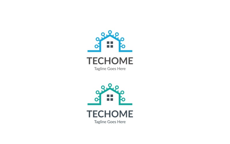 Download Шаблон логотипа "Techome Logo Template" / Techome Logo Template - Шаблон логотипа на тему графика blue,blue house,build,building,cash,cheap,consult,credit,expensive,home,house,location,luxury,paint,market,marketing,modern,money,nature,online