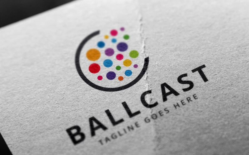 Download Шаблон логотипа "Ballcast Logo Template" / Ballcast Logo Template - Шаблон логотипа на тему графика agency,balls,ball logo,ball pixel,ball style,ball technology,digital circle,media,modern,multimedia,radial,smart ball,studio,web