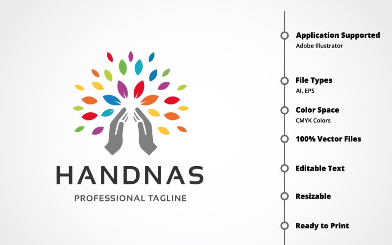 Download Шаблон логотипа "Hand Tree Logo Template" / Hand Tree Logo Template - Шаблон логотипа на тему графика abstract,care,eco,farm,farmer,green,grow,growing,growth,hand,hands,health,herbal,human,leaf,leaves,logo,nature,organic,people