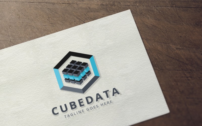 Kubdata logotyp mall