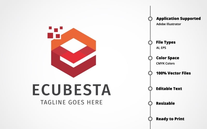Download Шаблон логотипа "Letter E - Electro Cube Logo Template" / Letter E - Electro Cube Logo Template - Шаблон логотипа на тему графика app,architecture,box,builder,building,construct,construction,cube,e letter,e logo,forum,indoor,interior,live,media,mobile,modern,room,software,solution