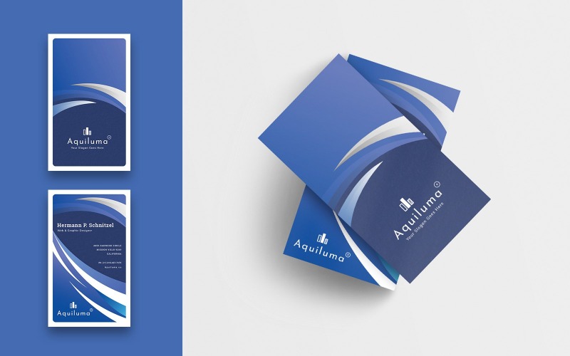 Download Фирменный стиль "Abstract Business Card-Vertical - Corporate Identity Template" / Abstract Business Card-Vertical - Corporate Identity Template - Фирменный стиль на тему графика business card,vcard,business,mockup,corporate,minimal,creative,template,company,modern,design,card,print,clean