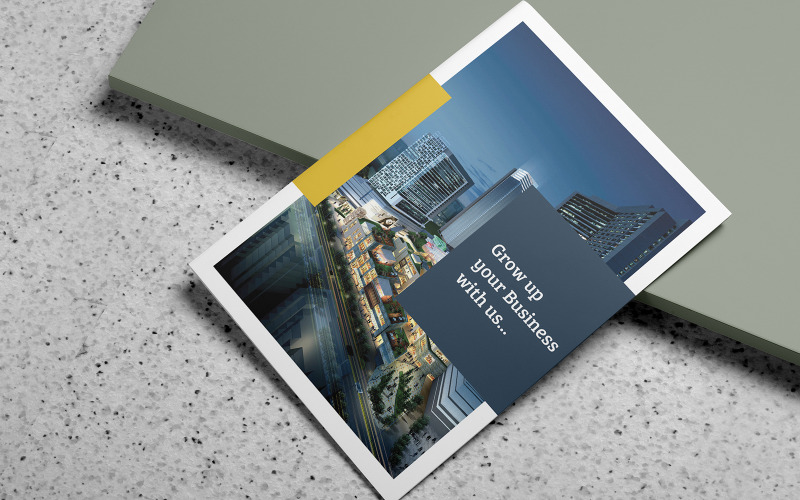 Broszura firmowa Indesign & Word - Corporate Identity Template