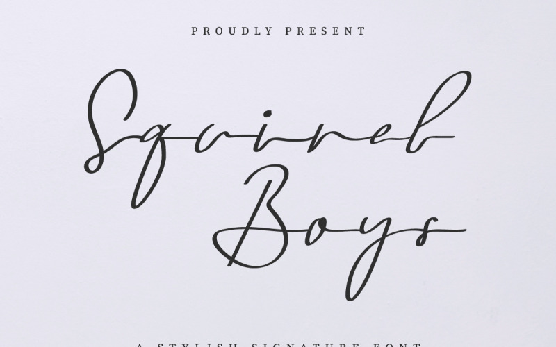 Carattere Squirel Boys