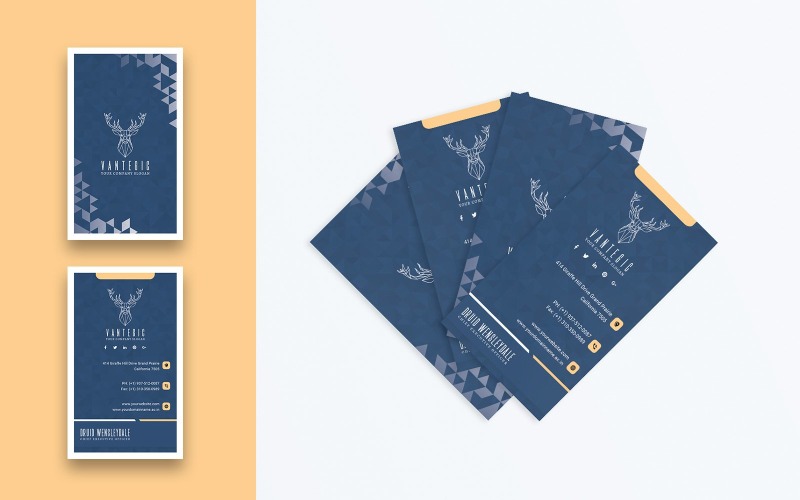 Download Фирменный стиль "Creative Minimal Business Card-Vertical - Corporate Identity Template" / Creative Minimal Business Card-Vertical - Corporate Identity Template - Фирменный стиль на тему графика business card,vcard,business,mockup,corporate,minimal,creative,template,company,modern,design,card,print,clean