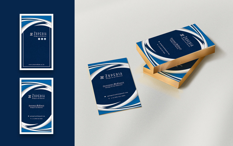 Download Фирменный стиль "Designer Creative Business Card-Vertical - Corporate Identity Template" / Designer Creative Business Card-Vertical - Corporate Identity Template - Фирменный стиль на тему графика business card,vcard,business,mockup,corporate,minimal,creative,template,company,modern,design,card,print,clean