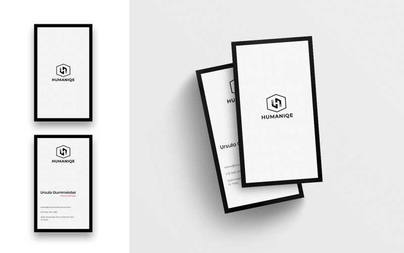 Download Фирменный стиль "Minimal Business Card - Vertical - Corporate Identity Template" / Minimal Business Card - Vertical - Corporate Identity Template - Фирменный стиль на тему графика business card,vcard,business,mockup,corporate,minimal,creative,template,company,modern,design,card,print,clean