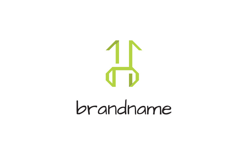 Download Шаблон логотипа "Letter H Logo Template" / Letter H Logo Template - Шаблон логотипа на тему графика business,design,logo,modern,abstract,company,corporate,idea,identity,brand,concept,branding,creative,premium,letter,personal,stylish,letter h,alphabet,graphic