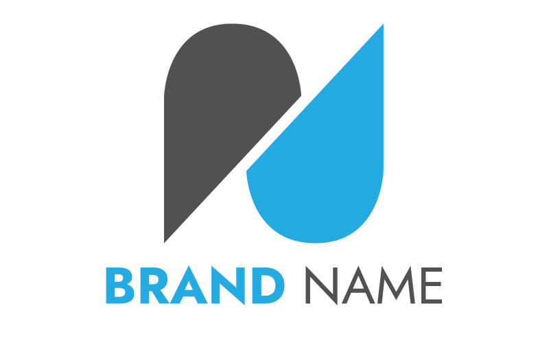 Download Шаблон логотипа "Next - N Letter Logo Template" / Next - N Letter Logo Template - Шаблон логотипа на тему графика brand,business,aplhabet,abstract,software,letter,logo,media,modern,technology,web