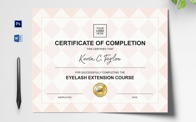 Download Шаблон сертификата "Abstract Certificate Template" / Abstract Certificate Template - Шаблон сертификата на тему графика certificate,diploma,custom certificate,custom diploma,graduation,school certificate,school diploma,certificate template,diploma template,editable certificate,customized diploma,diploma custom