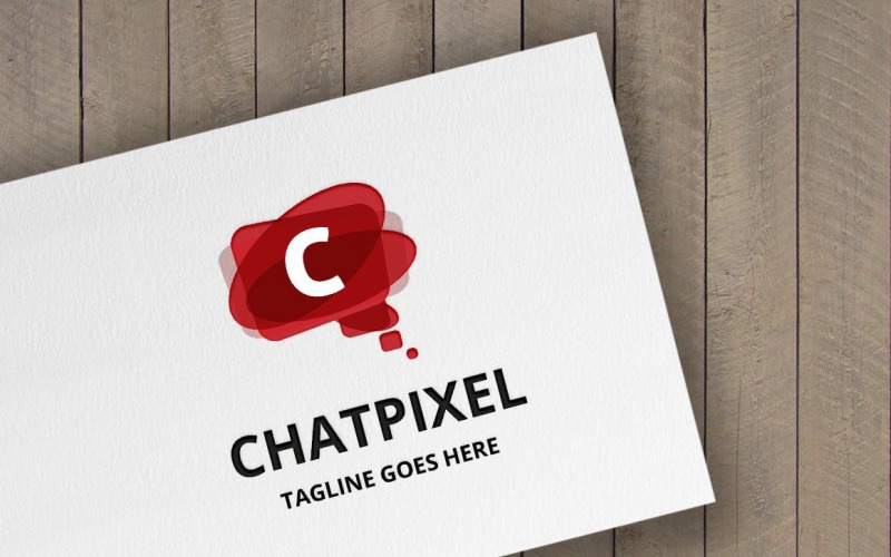 ChatPixel (Letter C) Logo Template