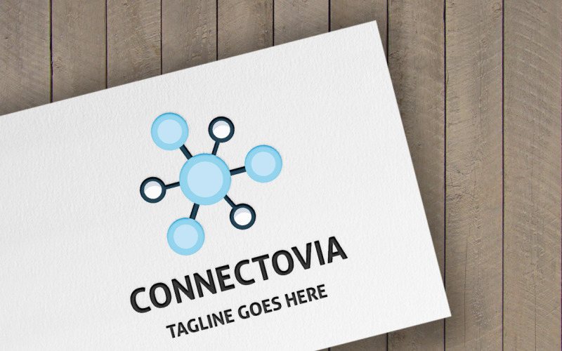 Download Шаблон логотипа "Connectovia Logo Logo Template" / Connectovia Logo Logo Template - Шаблон логотипа на тему графика connect,connection,globe,global,internet,network,link,technology,modern,wireless,social,media,earth,cloud,tech,software,circle,sphere,networking,web