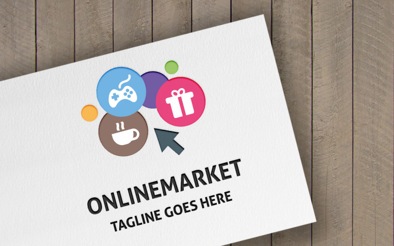 Online Market Logo Logo Vorlage