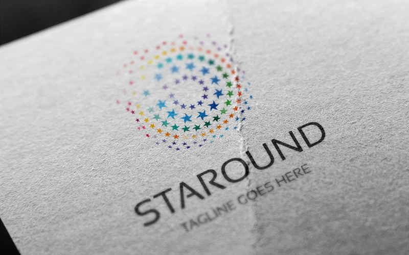 Download Шаблон логотипа "Staround Logo Template" / Staround Logo Template - Шаблон логотипа на тему графика abstract,brand,business,circle,clean,color full,company,corporate,identity,innovation,logo,minimal,modern,oval,professional,solutions,star,studio,tech,technology