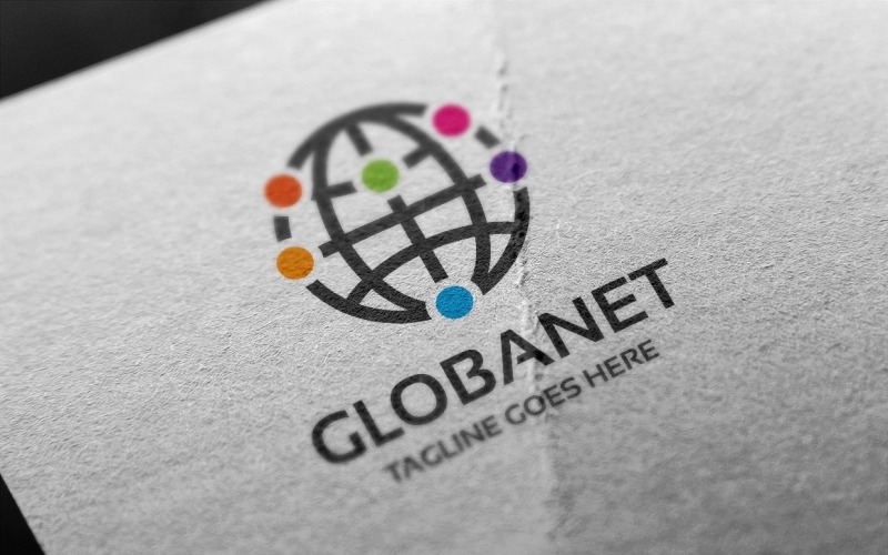 Download Шаблон логотипа "Globanet Logo Template" / Globanet Logo Template - Шаблон логотипа на тему графика communication,connect,consultant,consulting,digital,discover,echo,expert,explore,future,global,information,internet,media,modern,network,planet,programming,satellite,science