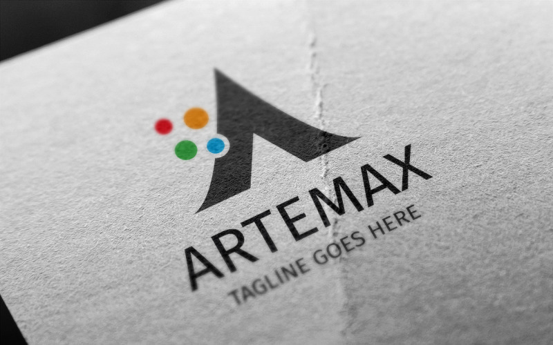 Lettre A - Modèle de Logo Artemax