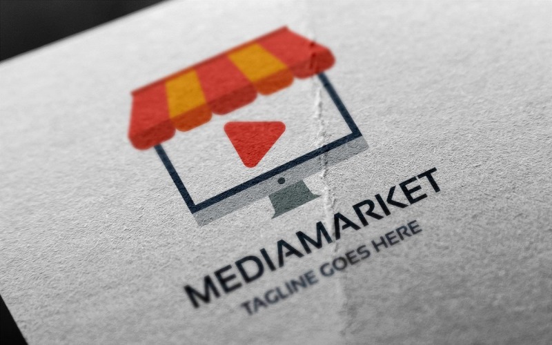 Download Шаблон логотипа "Media Market Logo Template" / Media Market Logo Template - Шаблон логотипа на тему графика beat,broadcast,colorful,communication,creative,entertainment,frequency,harmony,media,melody,market,marketing,movie,mp3,multimedia,music,news,noise,play,player