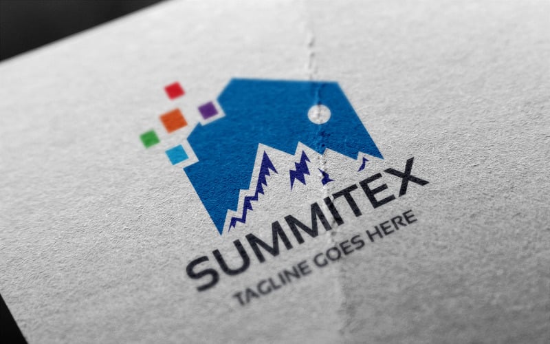 Download Шаблон логотипа "Summitex Logo Template" / Summitex Logo Template - Шаблон логотипа на тему графика beautiful,box,brainstorm,camp,camping,hiking,hotel,inn,landscape,leisure,mountain,mountain view,peak,resort,restaurant,scene,scenery,summit,travel,trekking