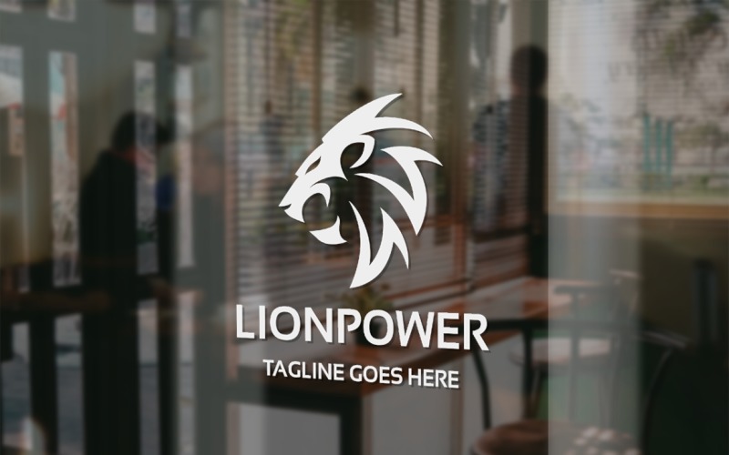 Lion Power Logo Template