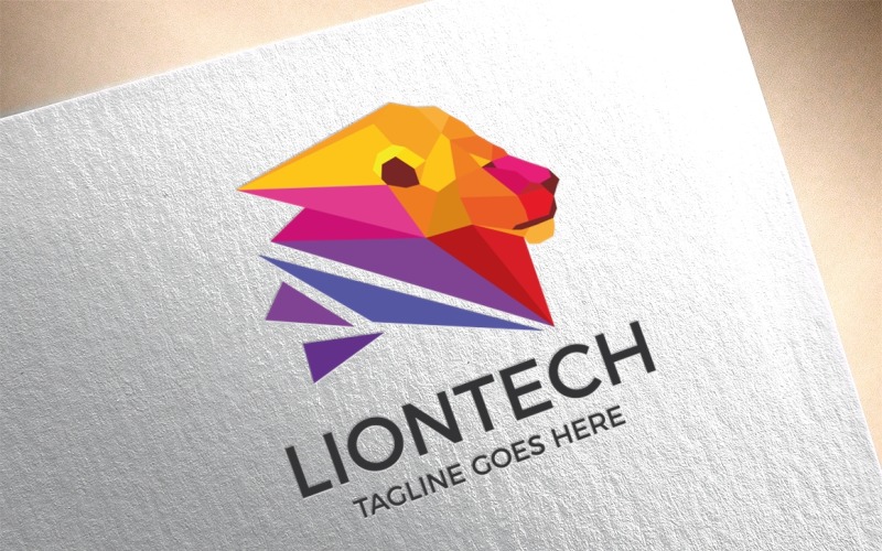 Download Шаблон логотипа "Liontech Logo Template" / Liontech Logo Template - Шаблон логотипа на тему графика animal,brand,business,consultant,digital,entertainment,expertise,lion head,lion logo,majestic,media,power,red,royal,sport,strength,strong,tiger
