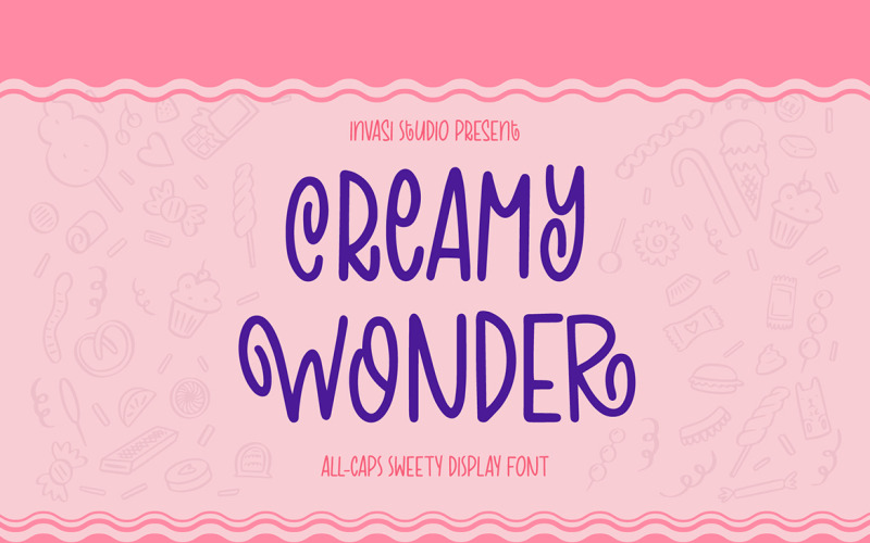 Creamy Wonder | Wyświetl czcionkę