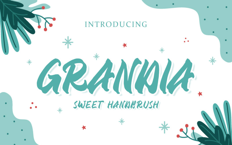 Grandia - 手刷字体