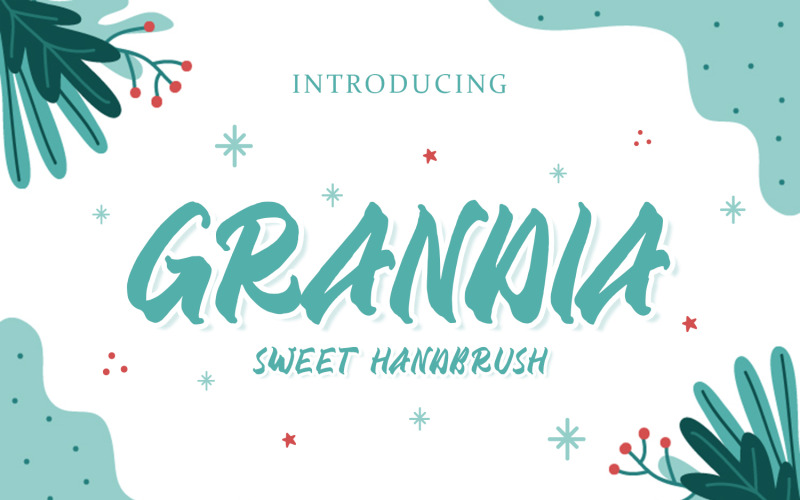Grandia - Teckensnitt för handborste